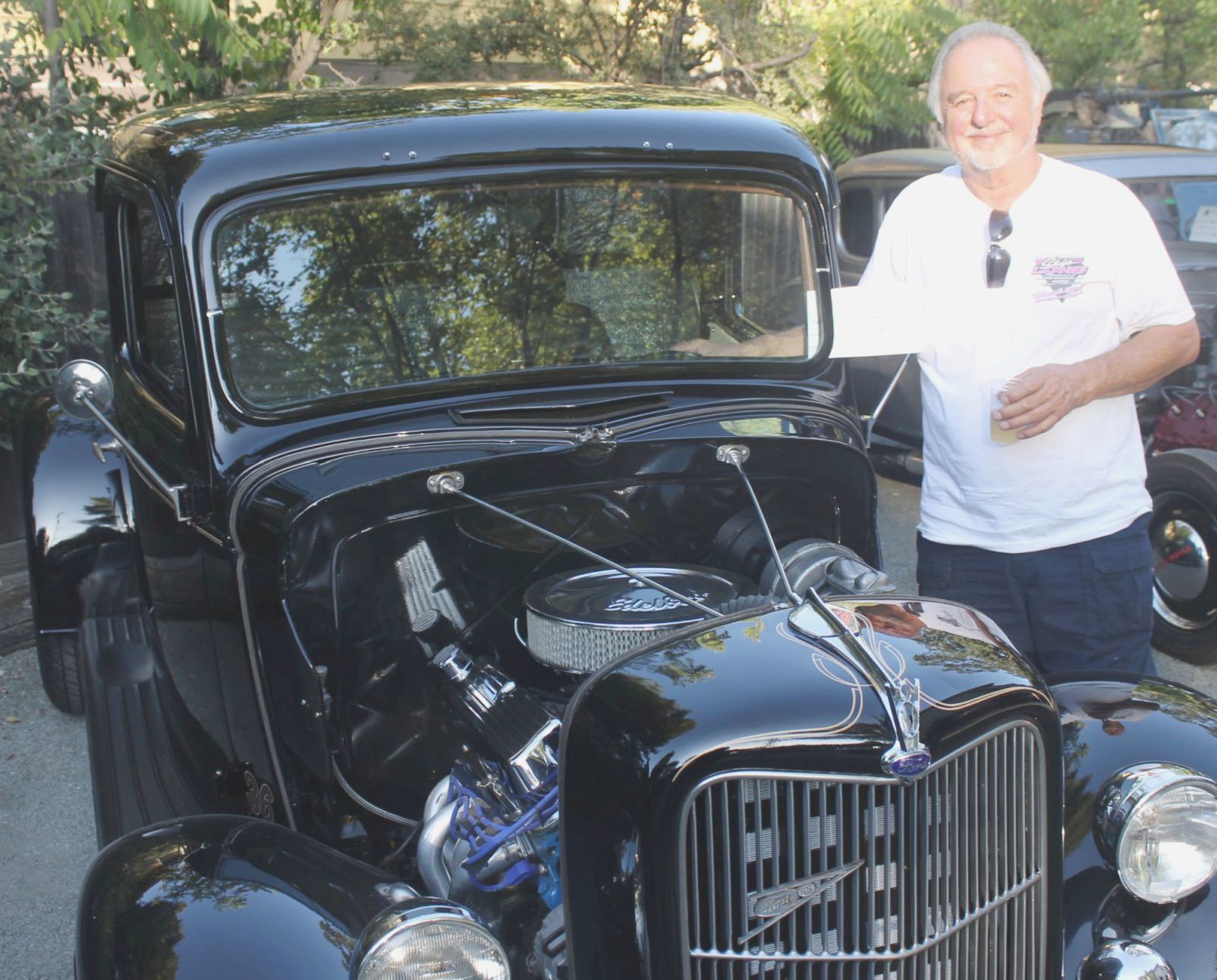 Rich Dudley's Ford pickup truck